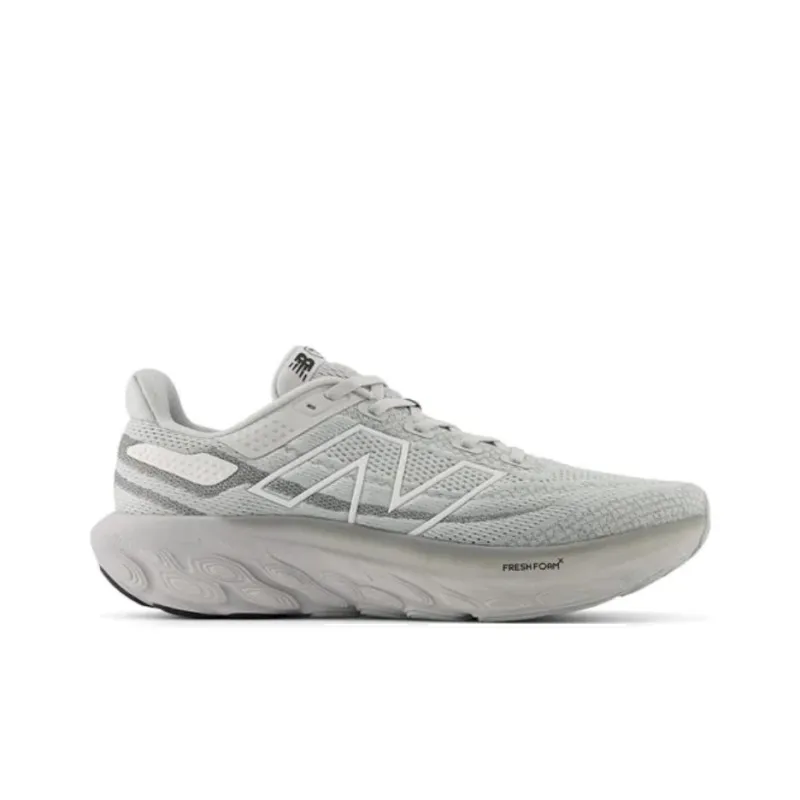 New Balance 1080 V13 Anti Slip Wear Resistant Low Top Running Shoes Men's Gray-1
