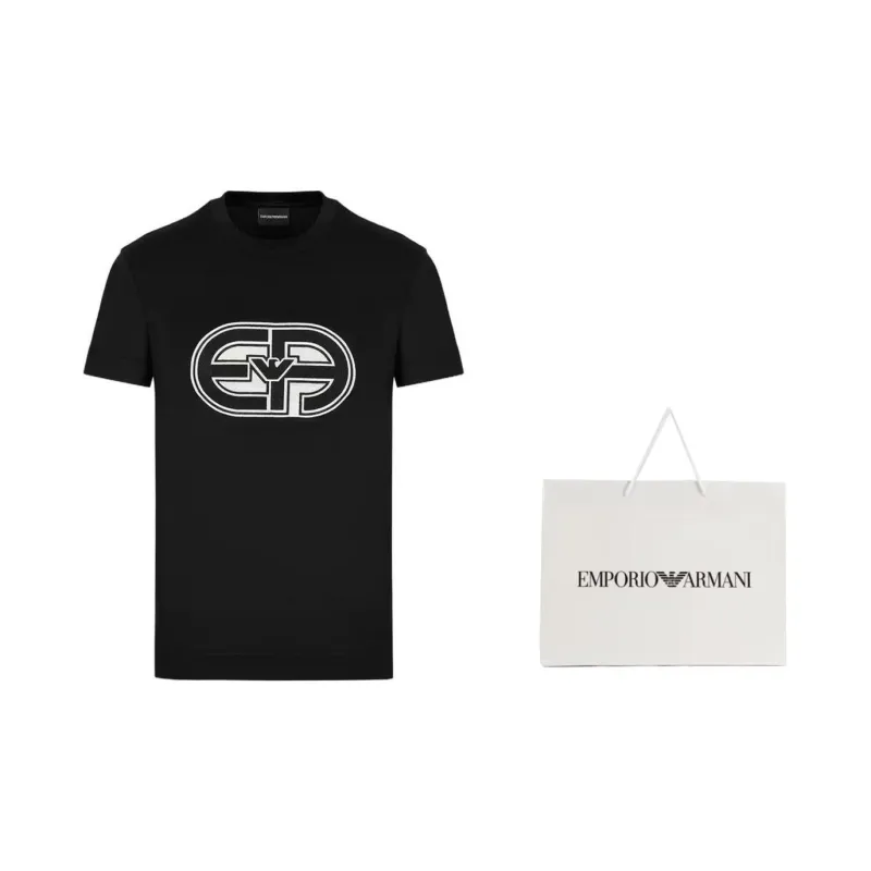 EMPORIO ARMANI T Shirt Men's Black-2