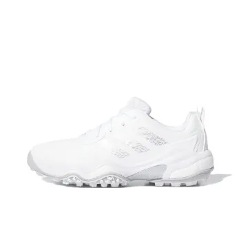 CodeChaos Women's Adidas 25 Spikeless Golf 'White Silver Metallic' Women's