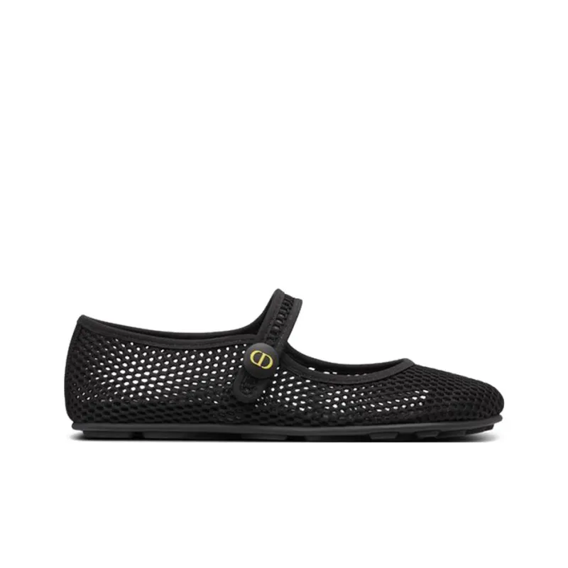 DIOR Enigme Mary Jane Shoes Women's Black-1