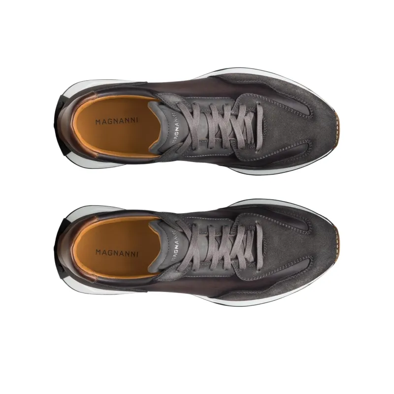 Magnanni Romero Low-Top Casual Shoes Men's Gray-3