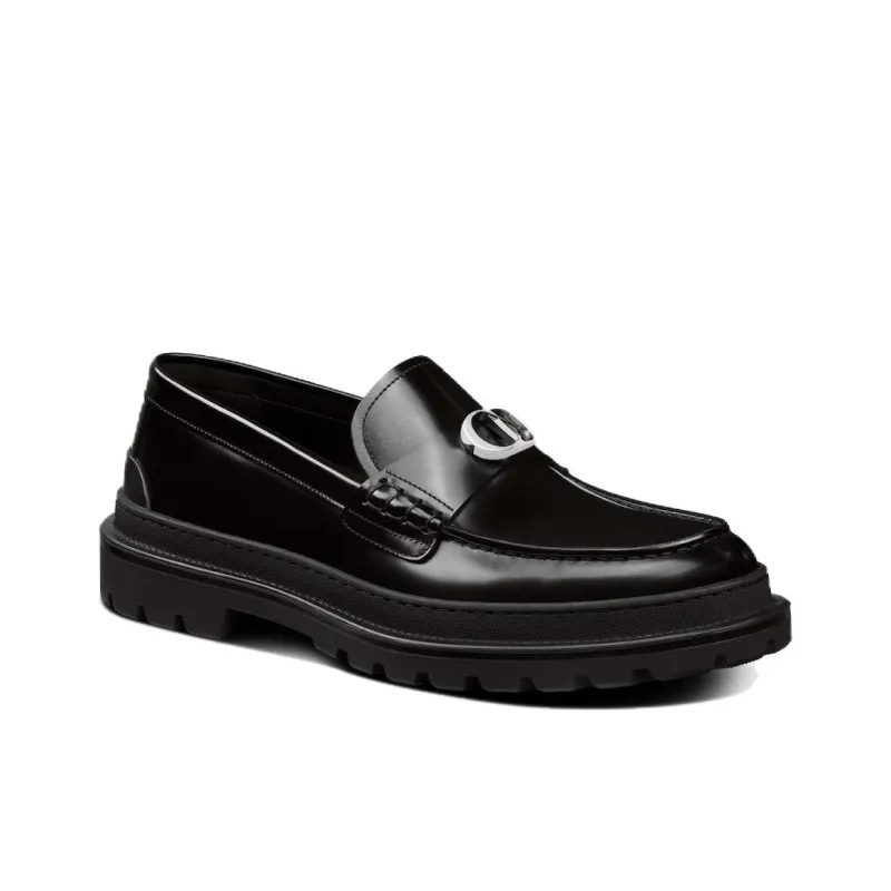 DIOR Explorer Leather Loafer Men 'Black'-2