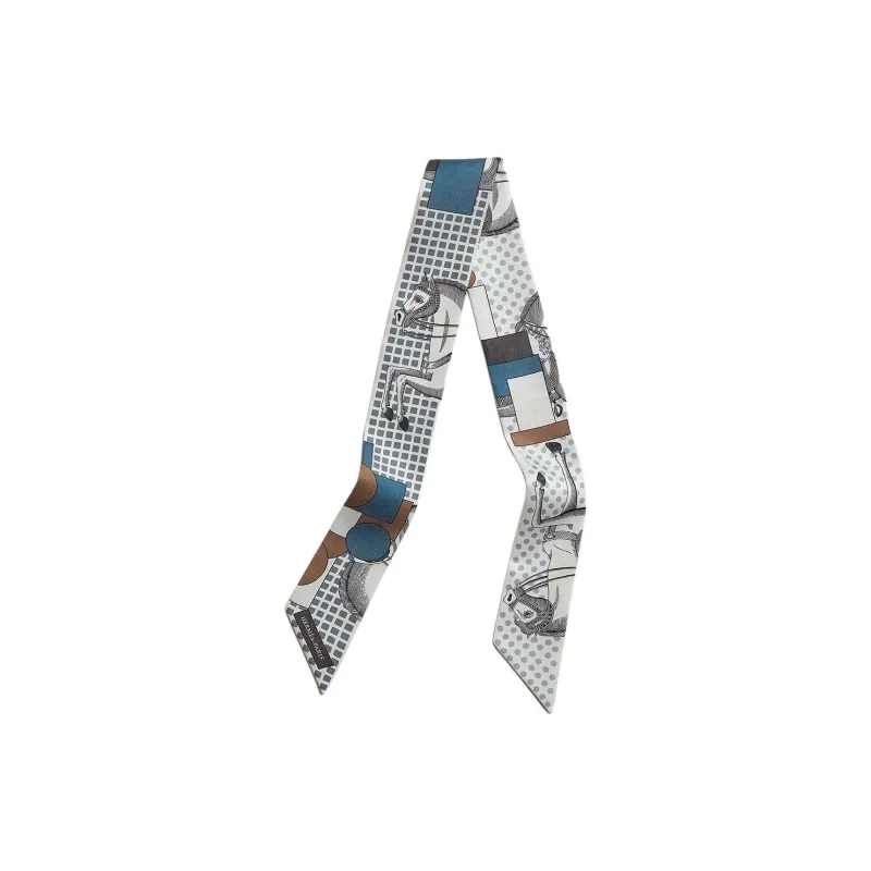 HERMES Silk Silk Scarves Women's Multicolor-0