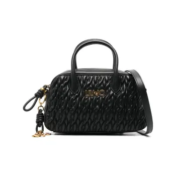 LIU·JO UOMO Polyurethane Resin Shoulder Bag, Crossbody Bag, Handbag Regular Women's Black