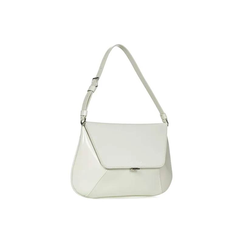 AMINA MUADDI Cow Leather Handbag, Shoulder Bag Women's Almond-1