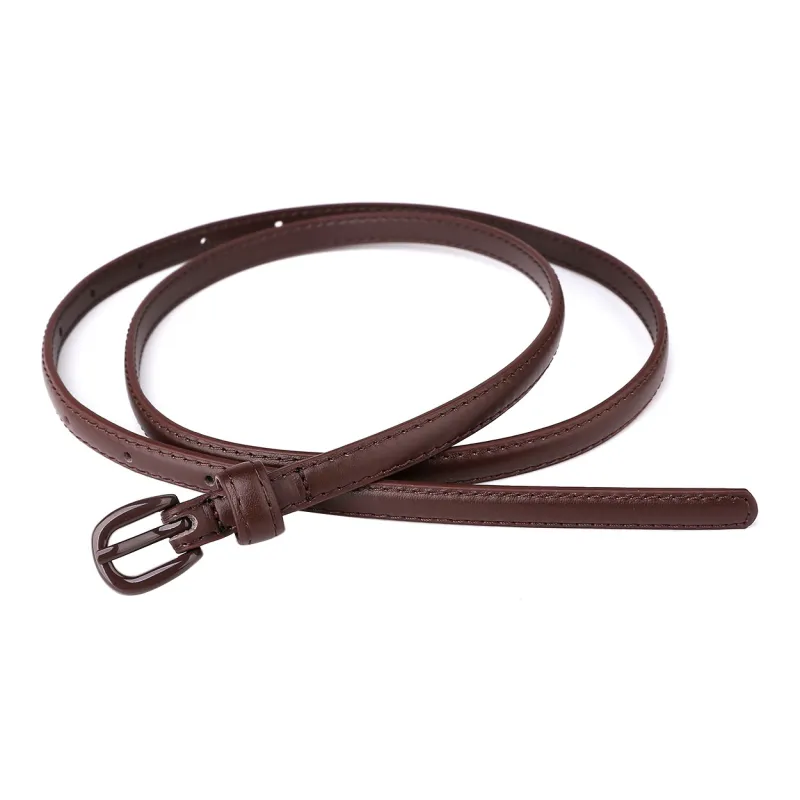 Jaylen Oos Dress Jeans Top Grain Cow Leather Leather Belts Women's 1cm-12