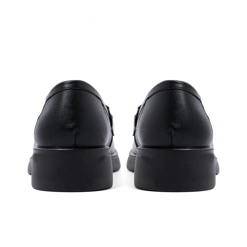 COMELY Loafers Women's Black/Light Brown/Ecru-18