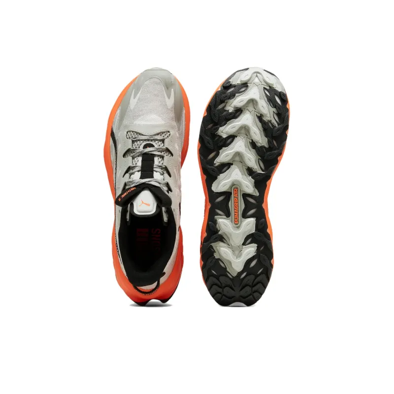 PUMA Fast Trac Nitro Anti Slip Wear Resistant Low Top Trail Running Shoes Men's Gray-3