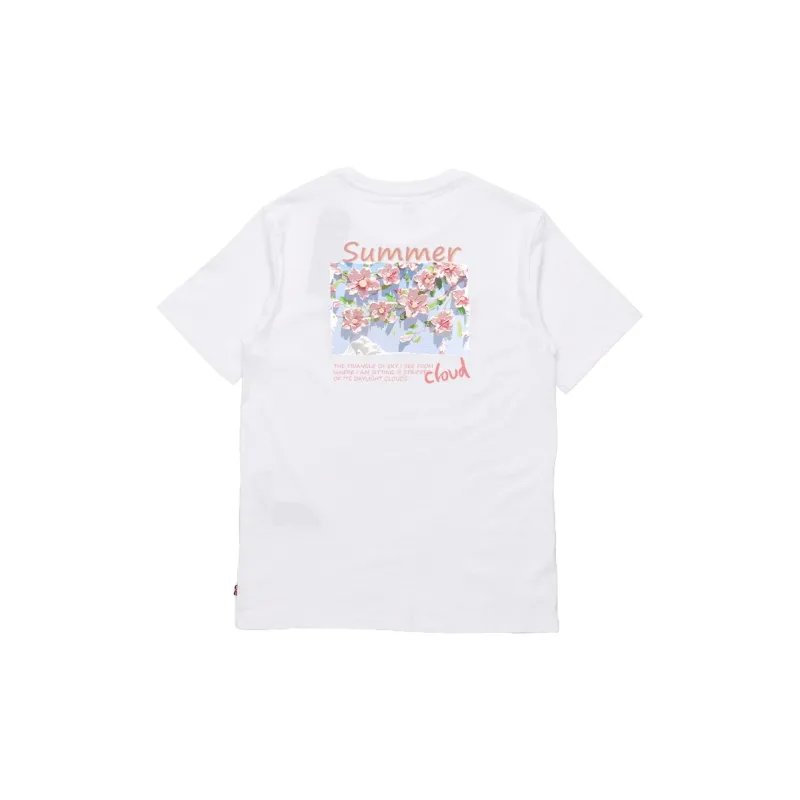 Levis T-Shirts Men White-1