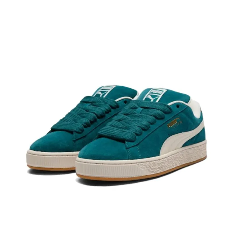 PUMA Anti Slip Wear Resistant Low Top Skateboard Shoes Unisex Green-2