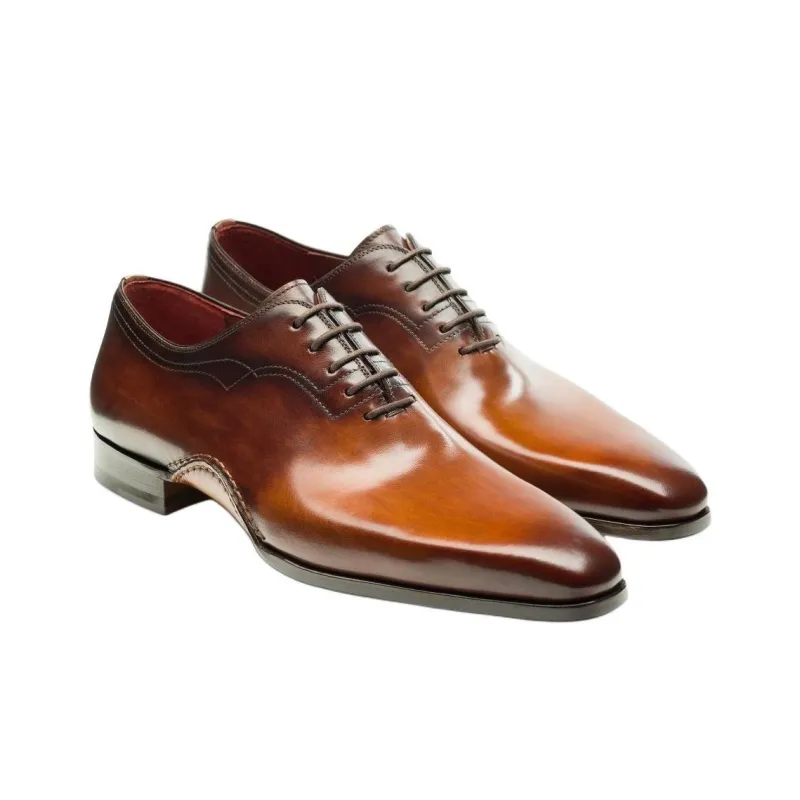 Magnanni Rodriguez Dress Shoes Men's Brown-2
