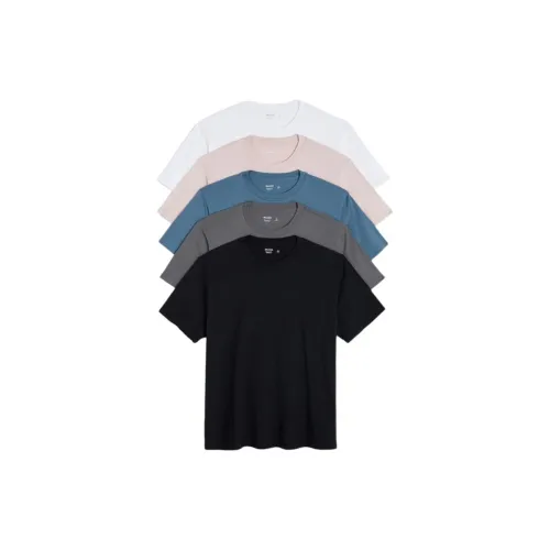 Hollister T-Shirts Unisex Five Pieces Set Multi-color