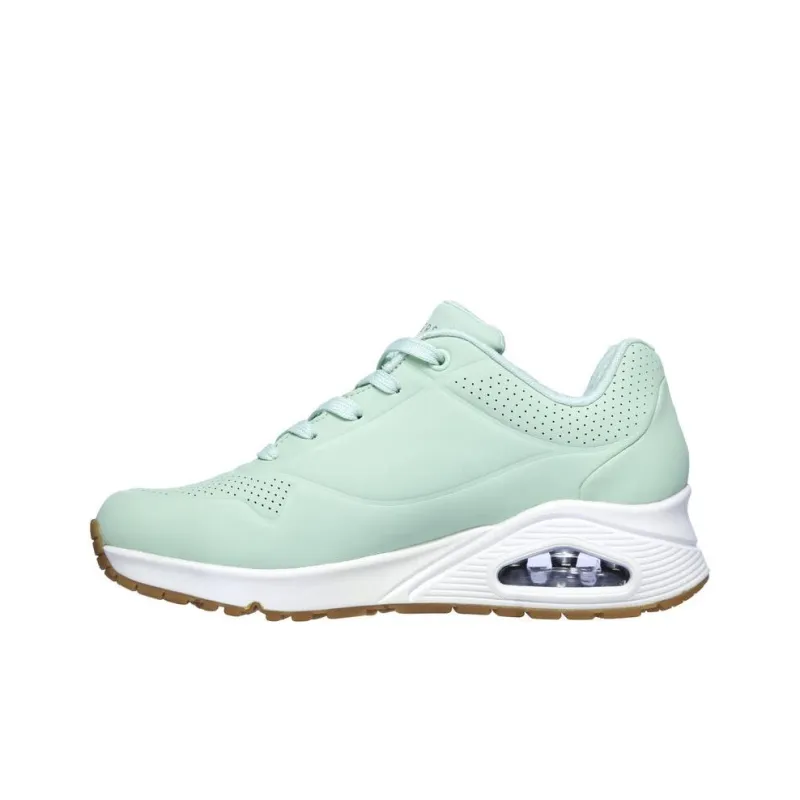 Skechers Uno Slip-Resistant Low-Top Casual Shoes Women's Green-1