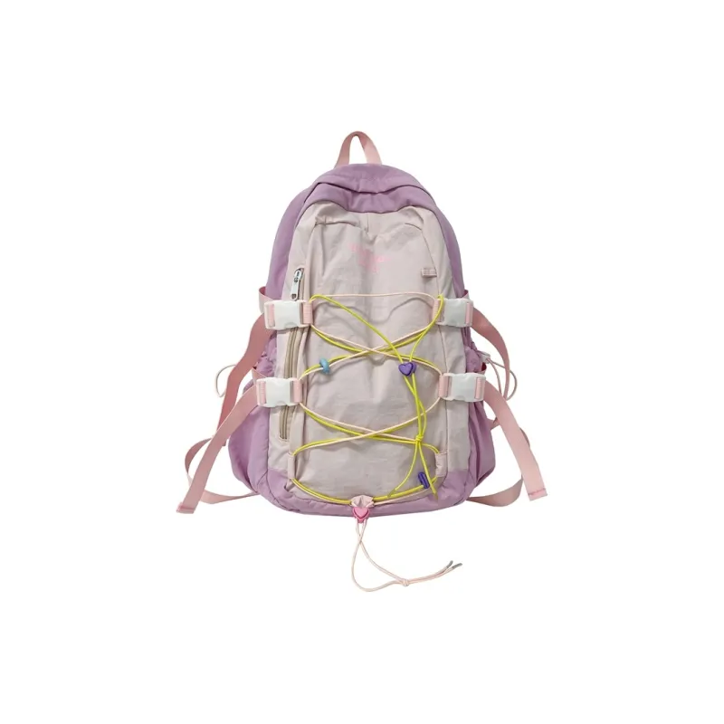 Debecca Nylon Backpack Unisex Multicolor-12