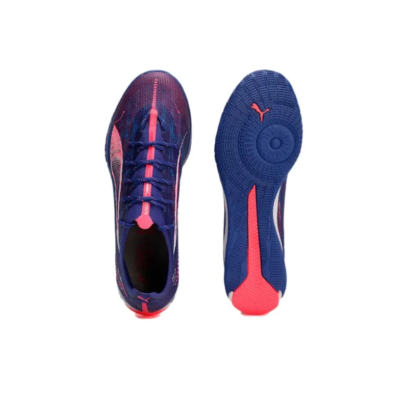 PUMA Ultra 5 Indoor Non slip Lightweight Soccer Shoes Men's Purple-3