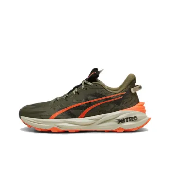 PUMA Fast-Trac Nitro Slip-Resistant Low-Top Trail Running Running Shoes Men's Jasper
