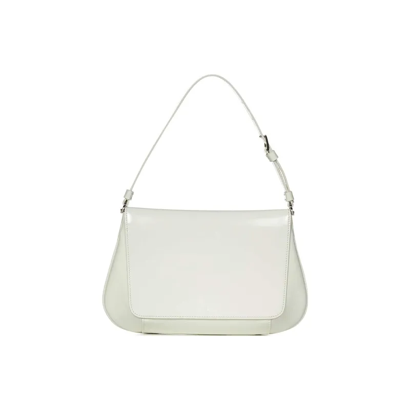 AMINA MUADDI Cow Leather Handbag, Shoulder Bag Women's Almond-2