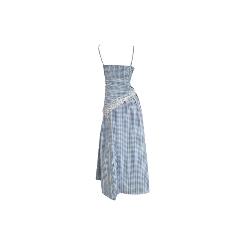 JOSR Slip Dresses Women's Blue-1