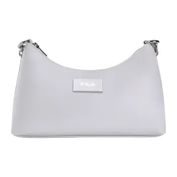 FILA Fabric Shoulder Bag Crossbody Bag Extra Small Women's Light Medium Gray