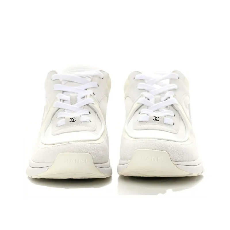 CHANEL Women's Cc Logo Sneaker 'White' Women's-3