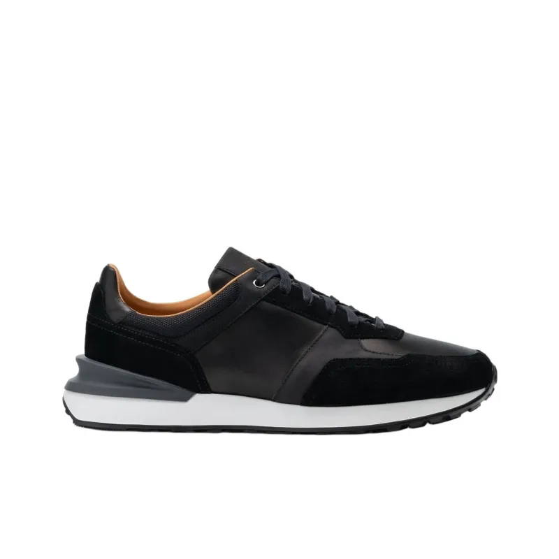 Magnanni Ecija Low-Top Casual Shoes Men's Black-1