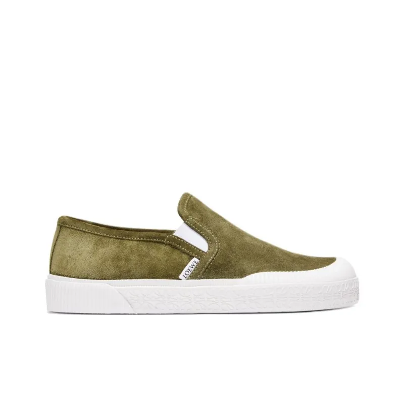 LOEWE Terra Vulca Skateboard Shoes Men's Green-1