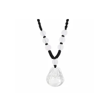 ZHOUBAIFU Chalcedony Jade Necklaces Unisex