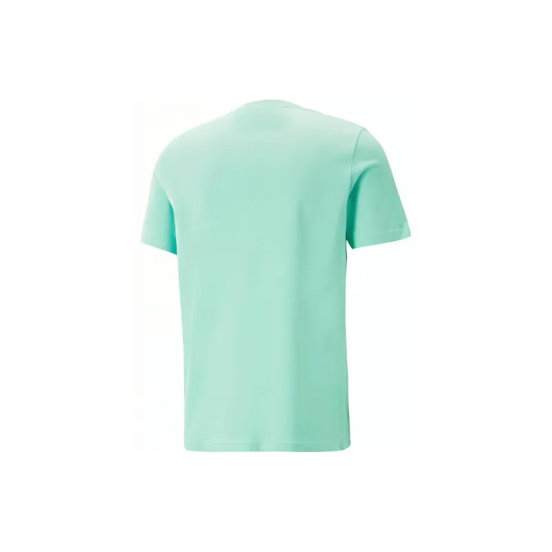PUMA T Shirts Men Light Green-1