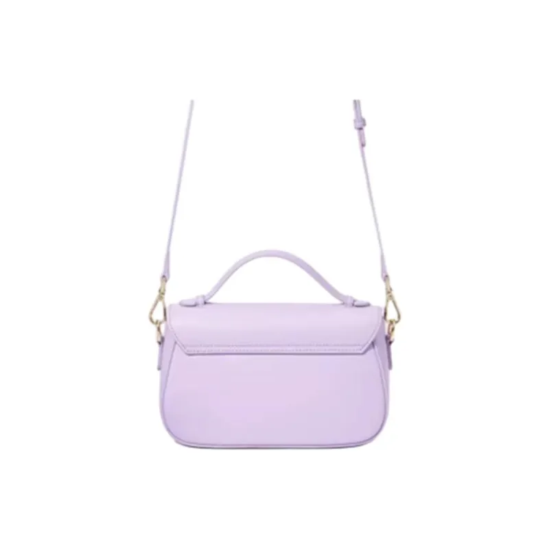 BOB ORE BLUE COLLECTION Cow Leather Shoulder Bag, Crossbody Bag, Handbag Medium Size Women's Pink Purple-2