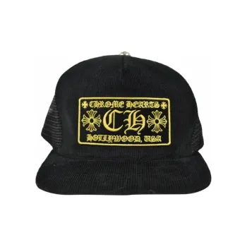 Chrome Hearts Ch Hollywood Corduroy Trucker Hat
