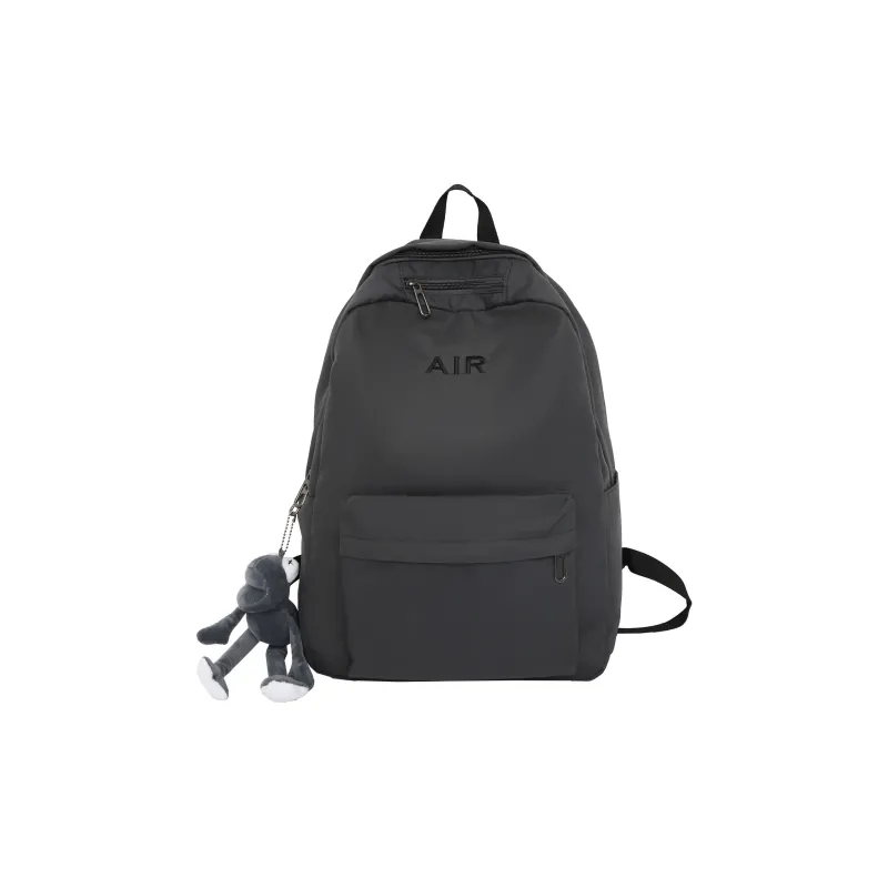 Bywhich Nylon Backpack Regular Unisex Red/Black/White/Gray-12