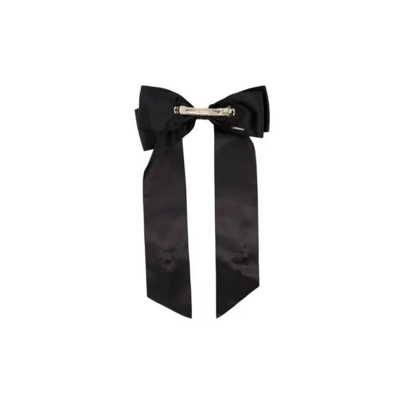 SIMONE ROCHA Crystal Flower Bow Barret-1