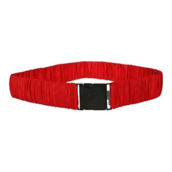 MaxMara Logo Identification Polyamide Belt Women's Red