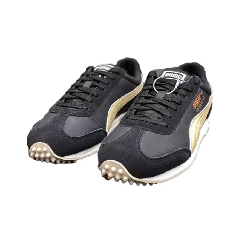 PUMA Whirlwind Classic Anti Slip Wear Resistant Low Top Casual Shoes Unisex Black-2
