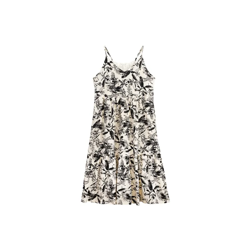 MIIOW Nightgown Women's Ink Dyed Narcissus-0