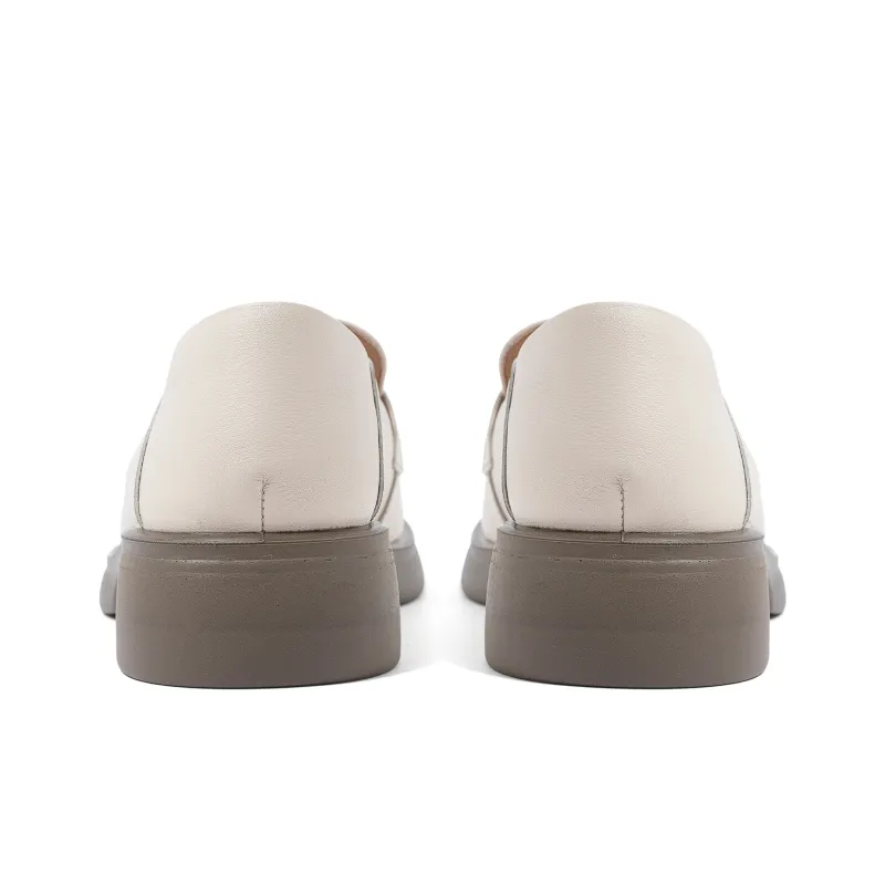COMELY Loafers Women's Black/Light Brown/Ecru-4