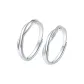 Admiration Style-Mobius Couple Rings[S999 Fine Silver]