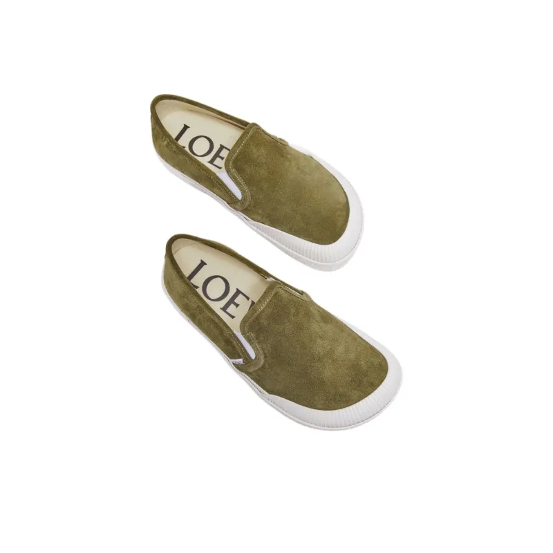 LOEWE Terra Vulca Skateboard Shoes Men's Green-3
