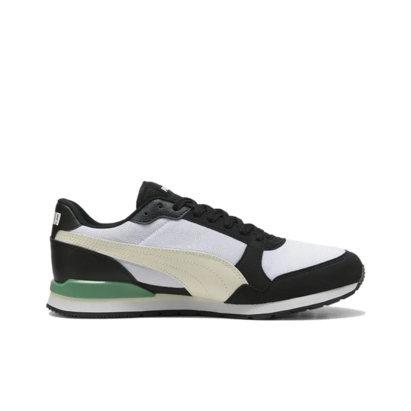 PUMA St Runner V3 Lightweight Low-Top Casual Shoes Unisex White Black-1