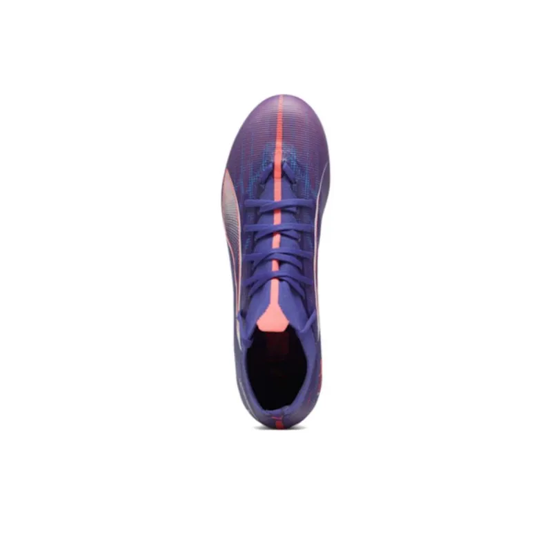 PUMA Ultra 5 AG Short Rubber Studs FG Long Rubber Studs Artificial Ground Support Lightweight Soccer Shoes Men's Purple-3