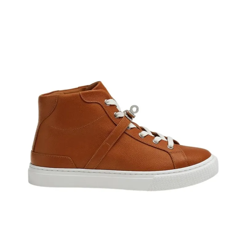 HERMES Daydream Stylish Skateboarding Shoes Women's White Brown-1