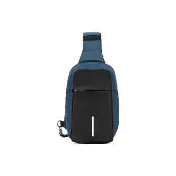 Yohji Kimura Oxford Sling Bag Shoulder Bag Crossbody Bag Crossbody Bag Regular Men's Navy Blue