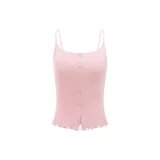 [Fixed Cup-Machine Wash, No Run]White Pink