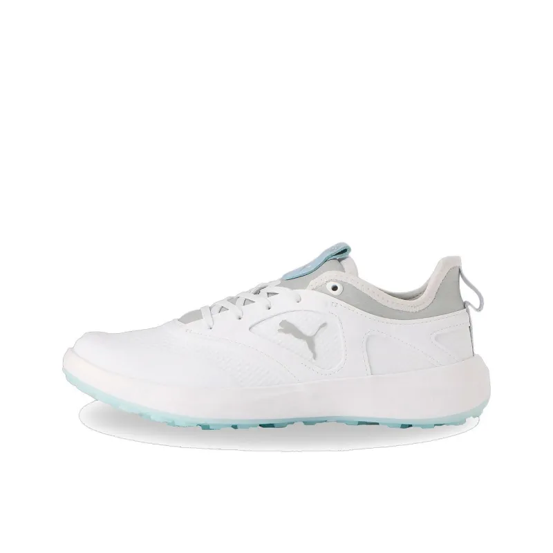 PUMA IGNITE Anti Slip Wear Resistant Low Top Golf Shoes Women's White-0