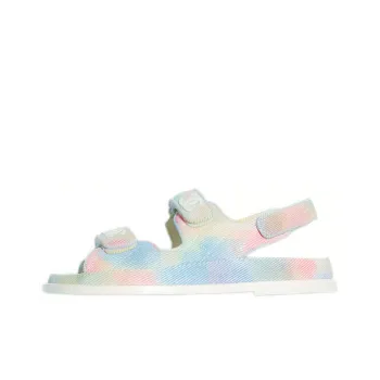 CHANEL Strap Sandals Women's Pink Blue