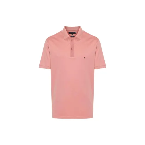 Tommy Hilfiger Polo Shirts Men Pink