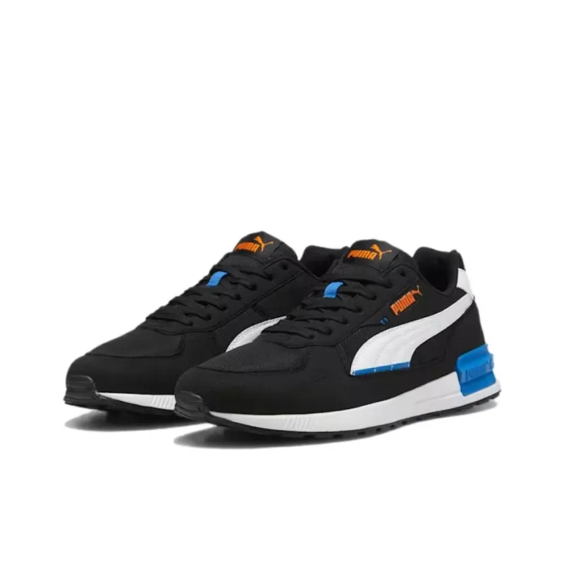 PUMA Graviton Anti Slip Wear Resistant Low Top Casual Shoes Unisex Black-2