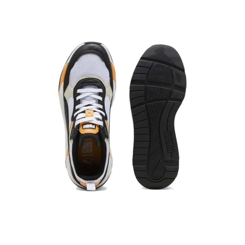PUMA Trinity Anti-Slip Wear-Resistant Low-Top Casual Shoes Unisex Black White-3