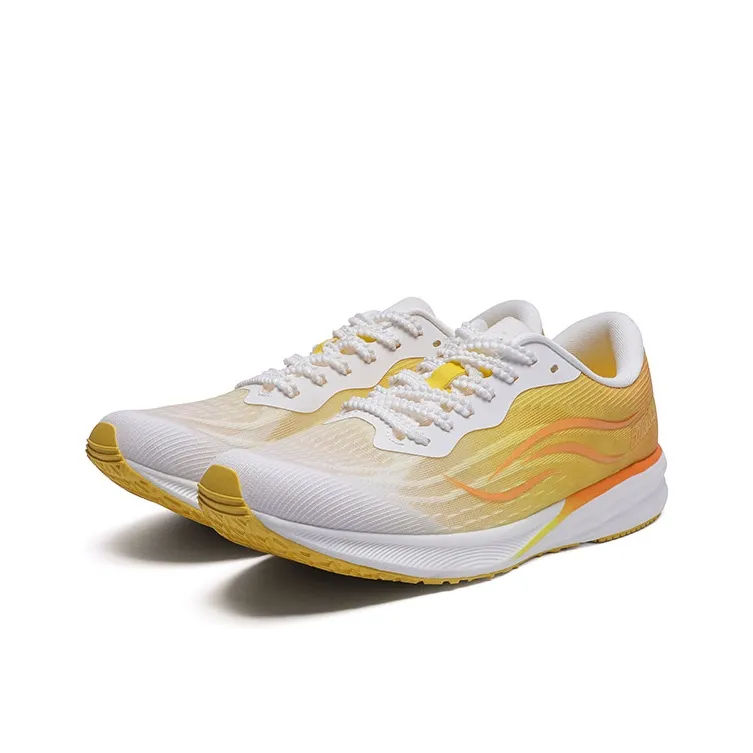 LPMX Running Shoes Men Low Top Bright Orange-2
