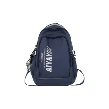 Rainbow Girl Nylon Backpack Unisex Blue/Black/White/Red/Green